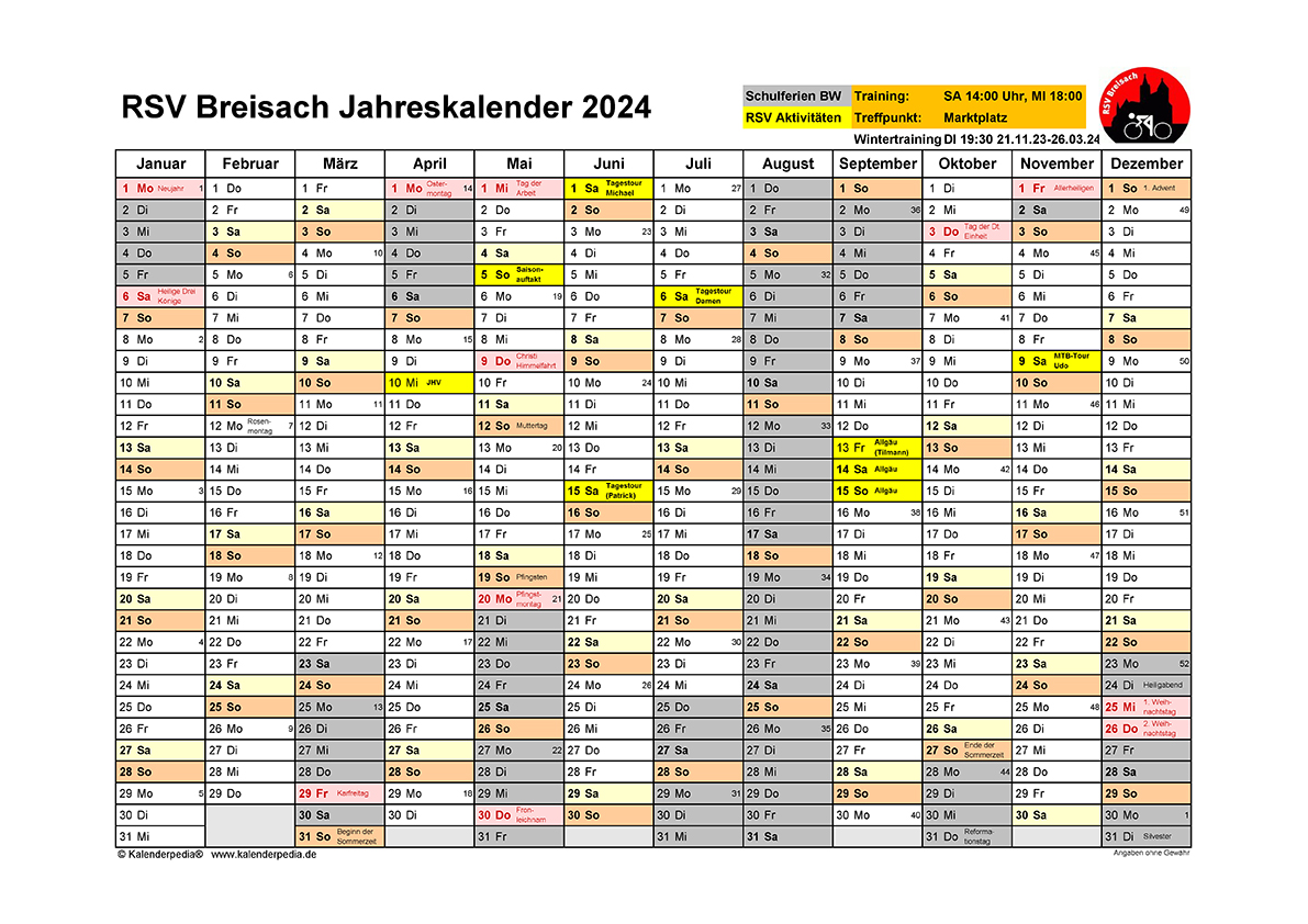 Kalender 2024